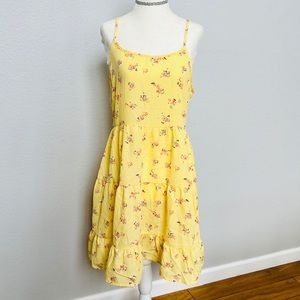 NWT Brigade LA Heart Hips Floral Lace Back Dress